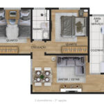 Residencial Jardins Jundiai planta 01